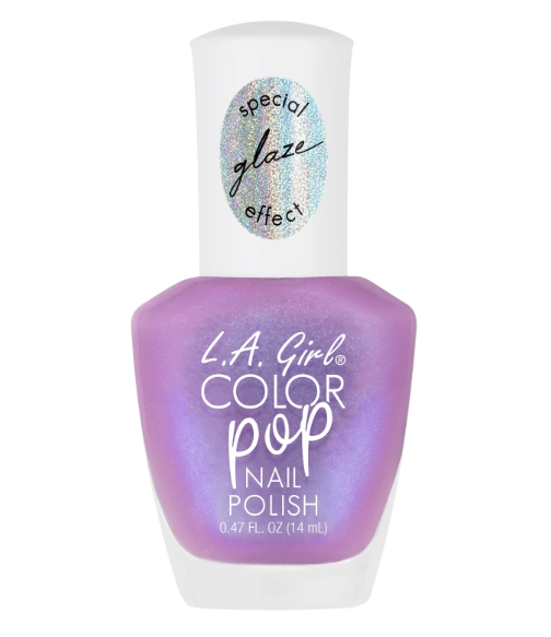 LA GIRL COLOR POP NAIL POLISH WITH DIAMOND POWDER