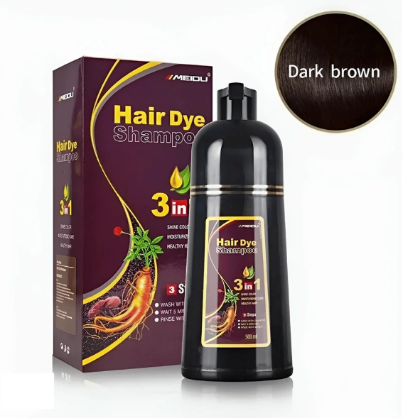 MEIDU 3 in 1 HAIR DYE SHAMPOO