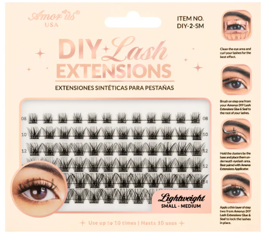 DIY LASHES EXTENSIONS