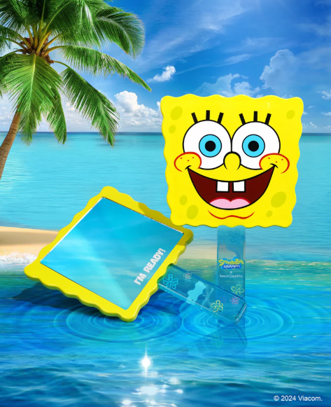 SpongeBob "I'm Ready" Hand Mirror