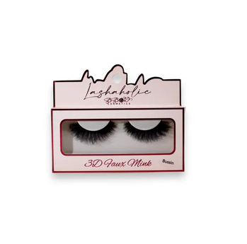 LASHAHOLIC 3D FAUX MINK LASHES-BUSSIN