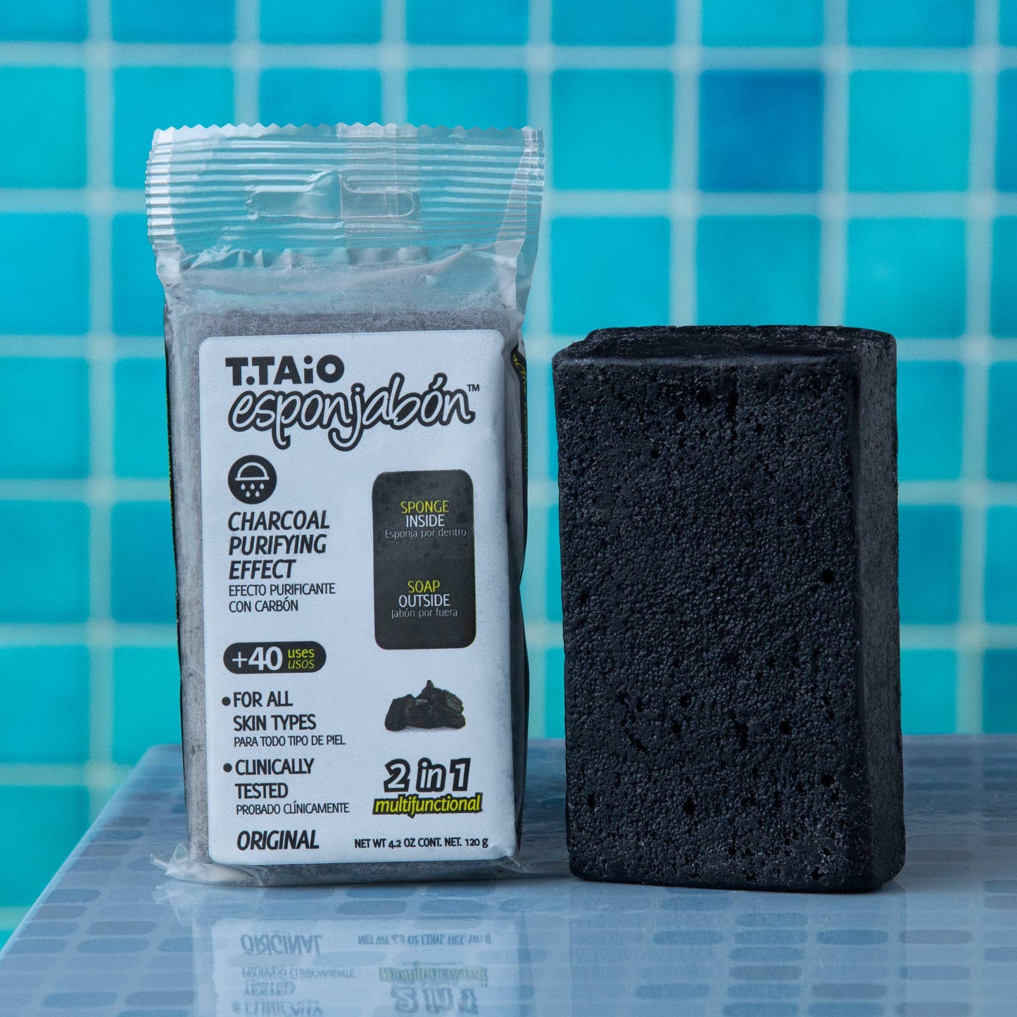 EsponJabon Charcoal, Purifying Effect