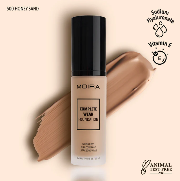 MOIRA LIQUID COMPLETE WEAR FOUNDATION