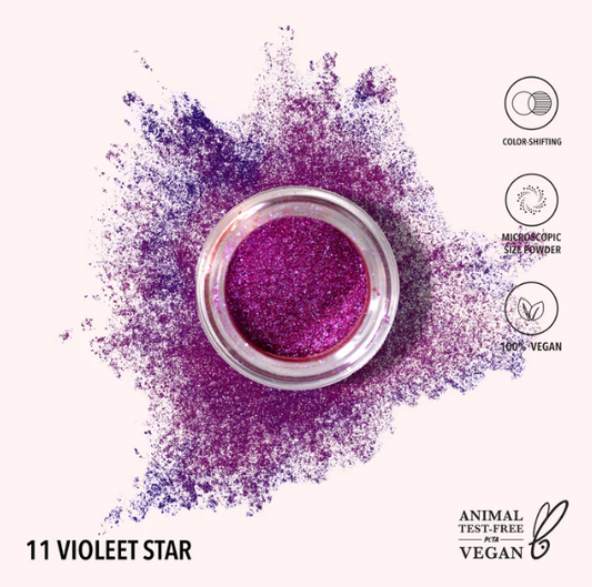 STARSTRUCK  CHROME LOOSE POWDER (011 VIOLET STAR)