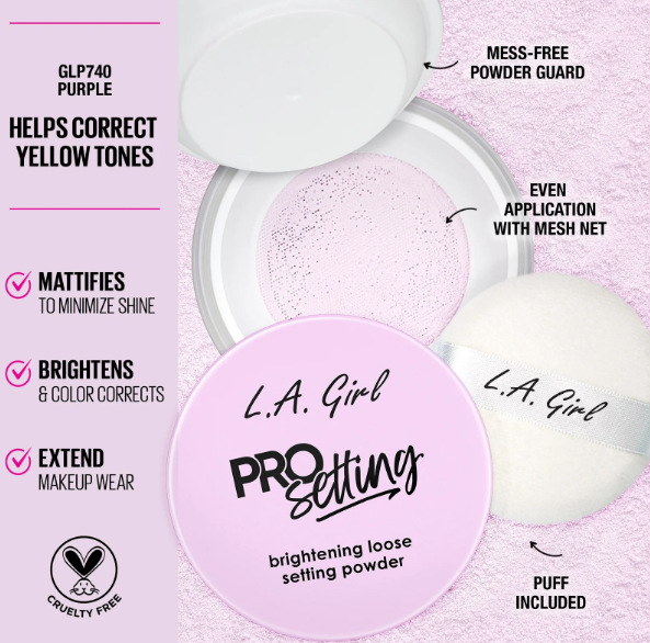 LA GIRL PRO SETTING BRIGHTENING LOOSE SETTING POWDER