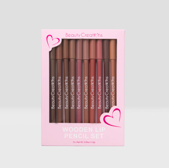 WOODEN LIP PENCIL SET