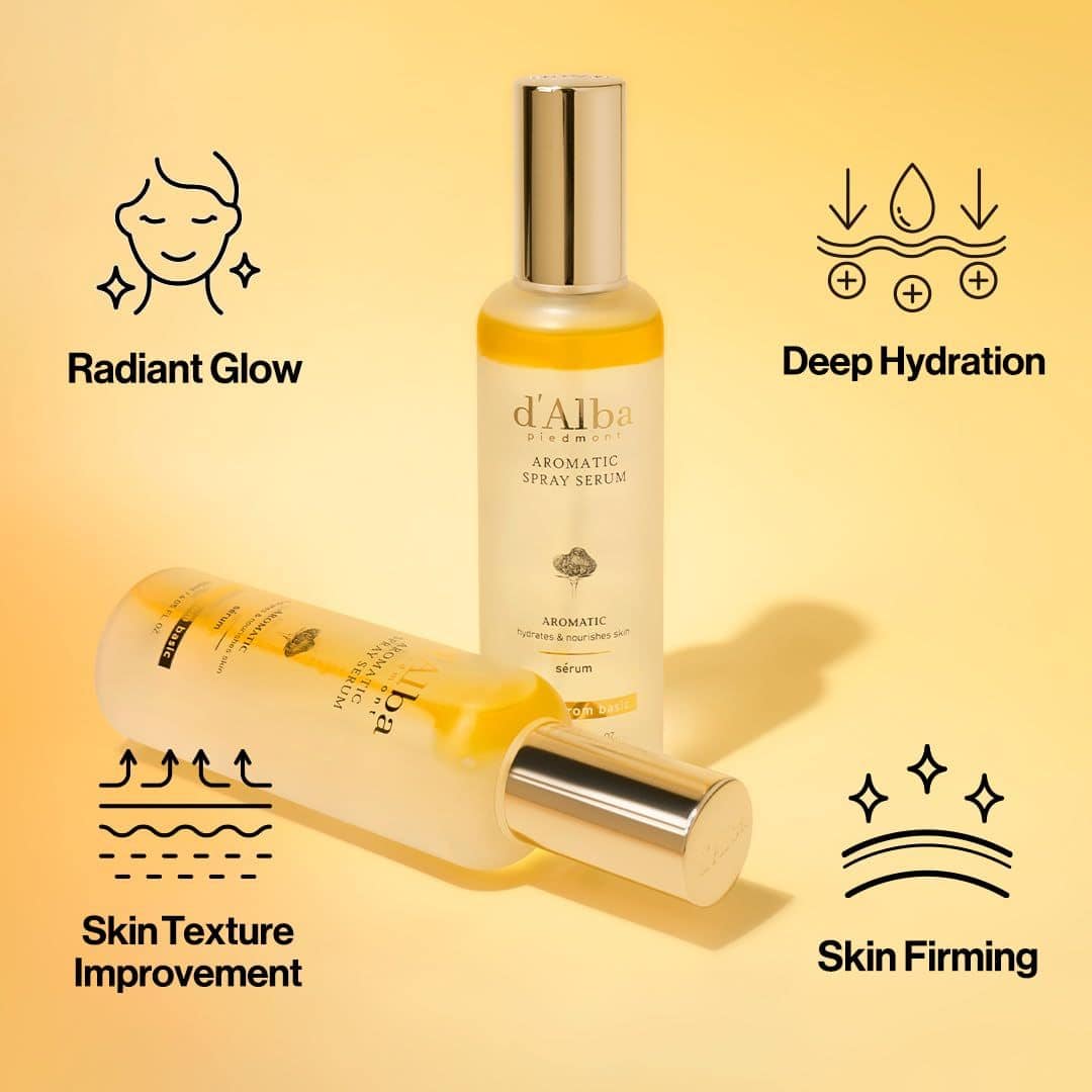 (3 Units) d'Alba White Truffle First Aromatic Spray Serum 60ml
