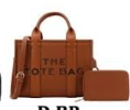 TOTE HANDBAG SET 2 PCS STYLE #DS-9116A SMALL SIZE