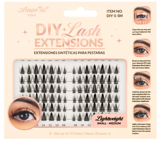 DIY LASHES EXTENSIONS