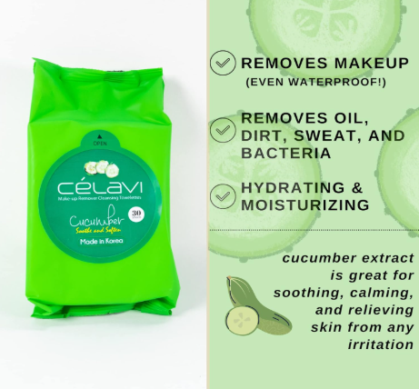 CELAVI MAKEUP REMOVER WIPES