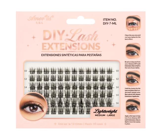 DIY LASHES EXTENSIONS