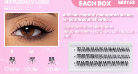CASUALLY LASH CLUSTERS