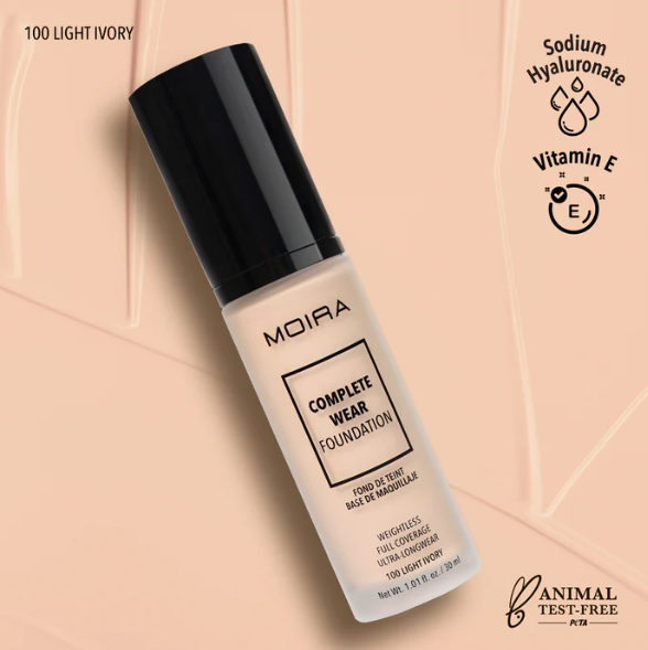 MOIRA LIQUID COMPLETE WEAR FOUNDATION