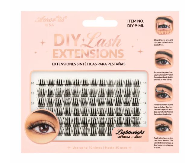 DIY LASHES EXTENSIONS