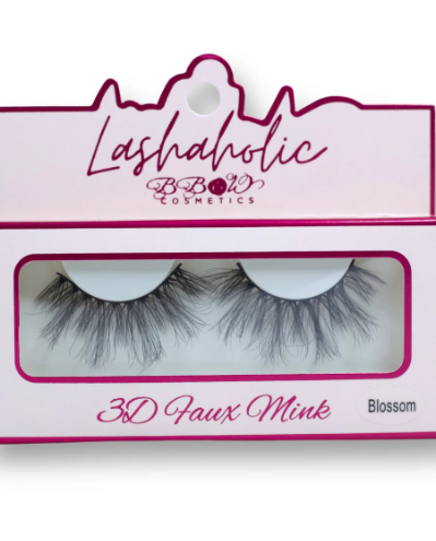 LASHAHOLIC 3D FAUX MINK LASHES-BLOSSOM