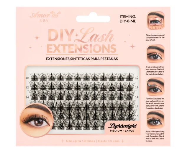 DIY LASHES EXTENSIONS