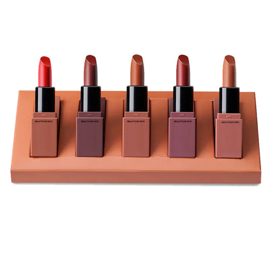 5-Piece Long-Lasting Moisturizing Lipstick Set